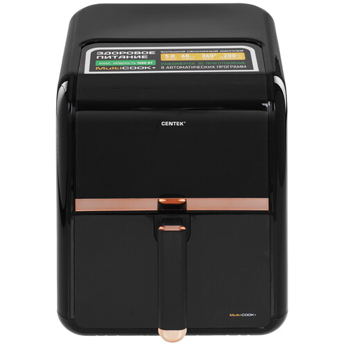 Купить Аэрогриль Centek CT-3102 черный  9170727. Характеристики, отзывы и цены в Донецке
