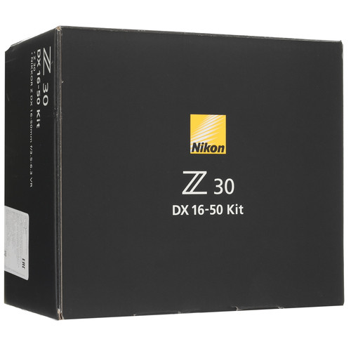 Купить Беззеркальный фотоаппарат Nikon Z 30 Kit16-50mm DX VR черный  5908858. Характеристики, отзывы и цены в Донецке