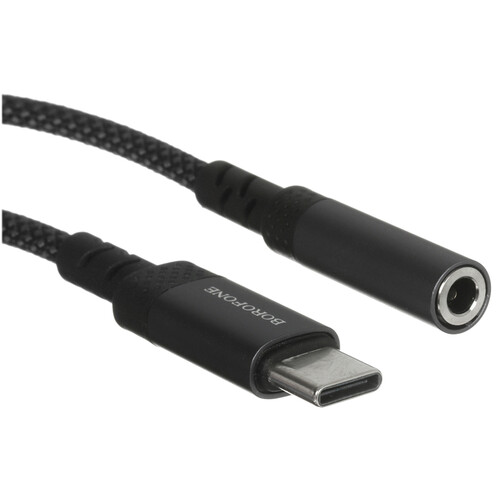 Купить Кабель   Borofone USB Type-C - jack 3.5 мм серый  5635755. Характеристики, отзывы и цены в Донецке