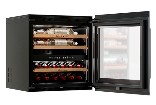 Купить Винный шкаф Meyvel MV26PRO-KBB2 черный  9407406. Характеристики, отзывы и цены в Донецке