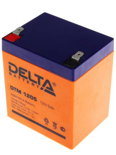 Купить Аккумуляторная батарея для ИБП Delta DTM 1205  1104690. Характеристики, отзывы и цены в Донецке