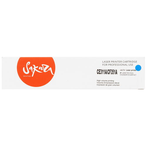 Купить Картридж лазерный SAKURA CE311A/CF351A голубой  5363497. Характеристики, отзывы и цены в Донецке
