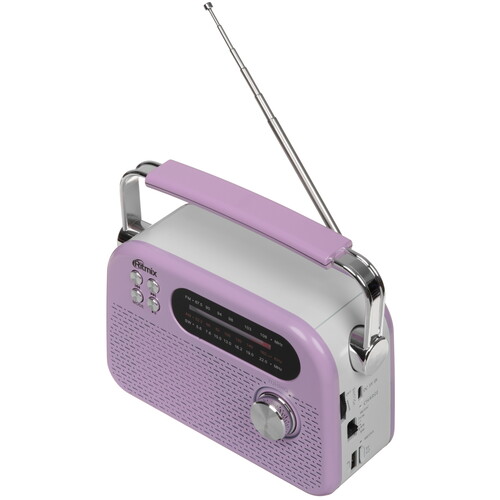 Купить Радиоприемник Ritmix RPR-045 сиреневый  9282251. Характеристики, отзывы и цены в Донецке