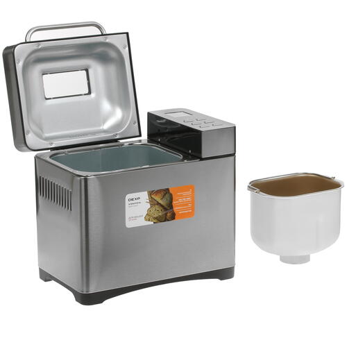 Купить Хлебопечь DEXP BRM-M617 серебристый  5419364. Характеристики, отзывы и цены в Донецке