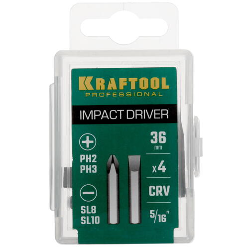 Купить Набор бит KRAFTOOL 25551  9107810. Характеристики, отзывы и цены в Донецке