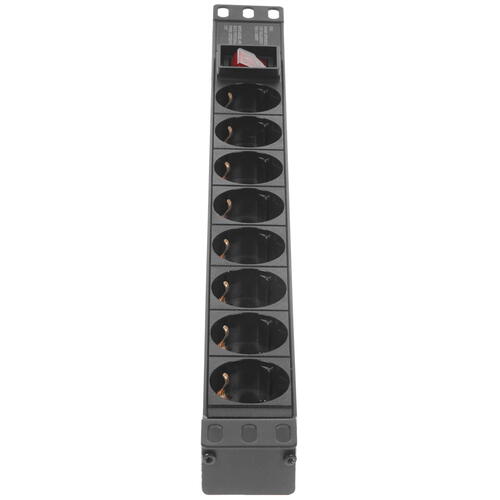 Купить Блок розеток ExeGate ServerPro PDU-19H801 Al-8S-C14-SW  8184999. Характеристики, отзывы и цены в Донецке
