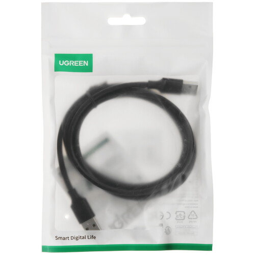 Купить Кабель Ugreen USB 2.0 Type-A - USB 2.0 Type-A  9154709. Характеристики, отзывы и цены в Донецке