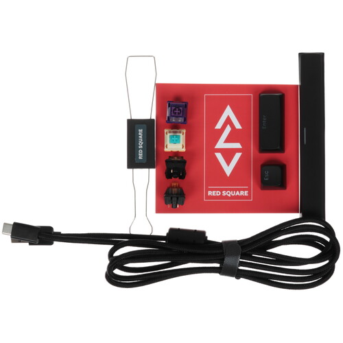 Купить Клавиатура  проводная Red Square Alumix TKL Simple  5612311. Характеристики, отзывы и цены в Донецке