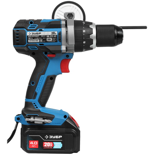 Купить Дрель-шуруповерт Зубр DB-211-42 20V MAX LITHIUM PRO  5451688. Характеристики, отзывы и цены в Донецке