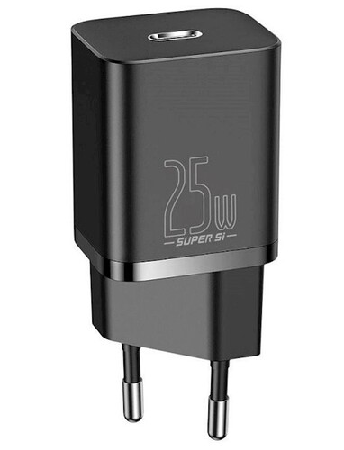 Купить Сетевое зарядное устройство Baseus Super Si Quick Charger черный  5072999. Характеристики, отзывы и цены в Донецке