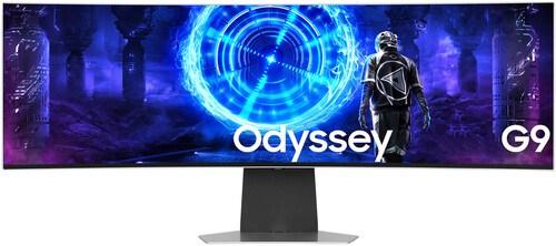 Купить 49" Смарт-монитор Samsung Odyssey OLED G9 G95SD S49DG952SI серебристый  5611189. Характеристики, отзывы и цены в Донецке