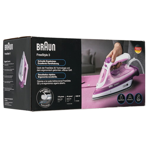 Купить Утюг Braun FI3124PU белый  5485310. Характеристики, отзывы и цены в Донецке