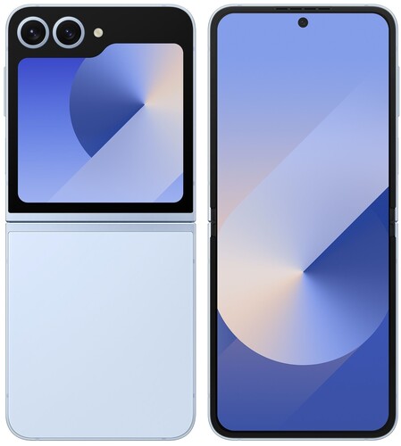 Купить 6.7" Смартфон Samsung Galaxy Z Flip6 512 ГБ голубой  5471021. Характеристики, отзывы и цены в Донецке