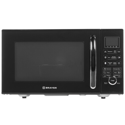 Купить Микроволновая печь BRAYER BR2503 черный  8185284. Характеристики, отзывы и цены в Донецке