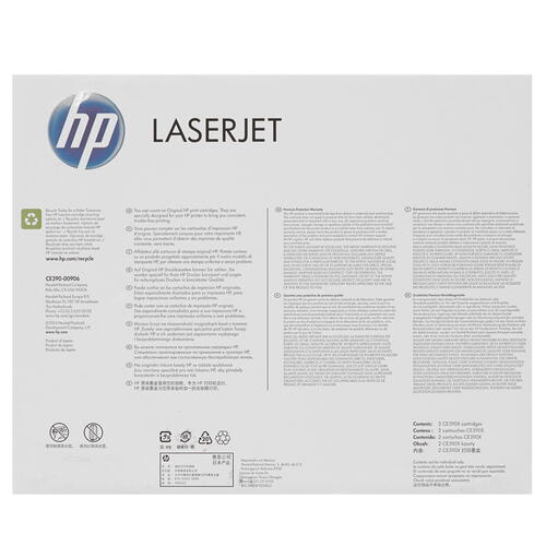Купить Картридж лазерный HP 90X (CE390XD) черный, с чипом  0186708. Характеристики, отзывы и цены в Донецке