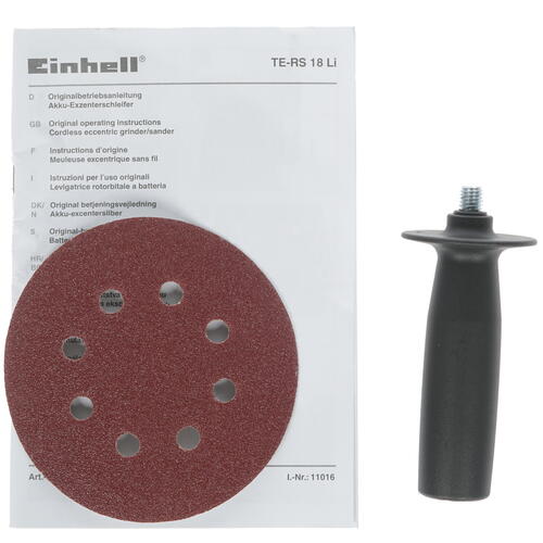 Купить Эксцентриковая шлифмашинка Einhell TE-RS 18 Li-Solo Power X Change 18V  , Без ЗУ, Без АКБ  8119201. Характеристики, отзывы и цены в Донецке