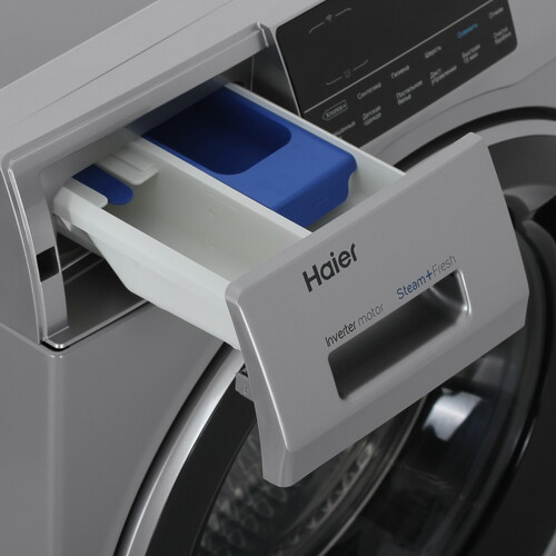 Купить Стиральная машина Haier HW70-BP12969ASE серебристый  9291538. Характеристики, отзывы и цены в Донецке