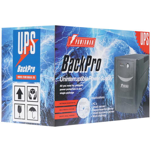 Купить ИБП Powerman Back Pro 1500 Plus  7982014. Характеристики, отзывы и цены в Донецке