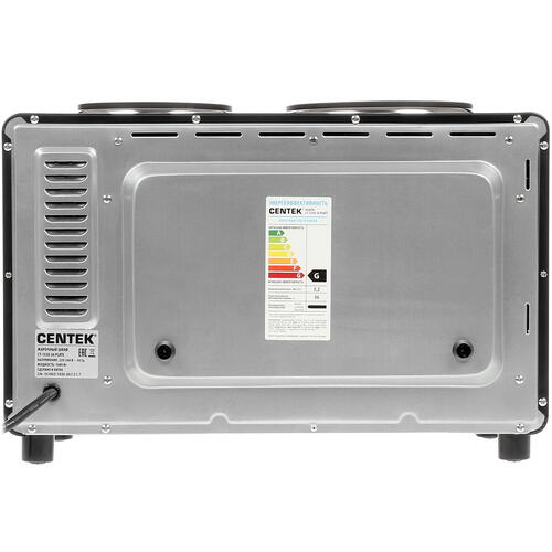 Купить Мини-печь Centek CT-1530-36 PLATE черный  1114276. Характеристики, отзывы и цены в Донецке