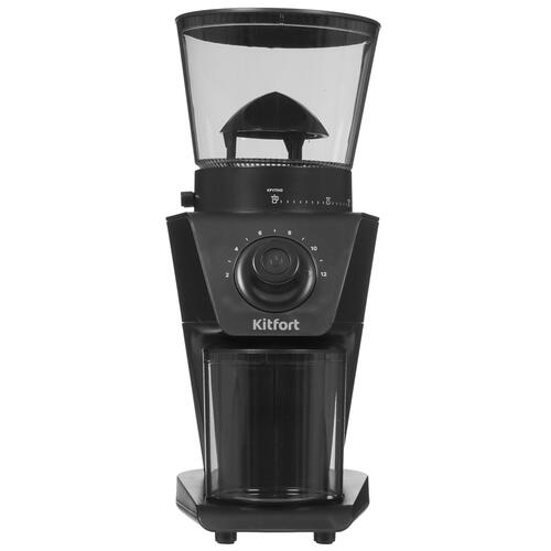 Купить Кофемолка электрическая Kitfort КТ-7245 черный  9089413. Характеристики, отзывы и цены в Донецке