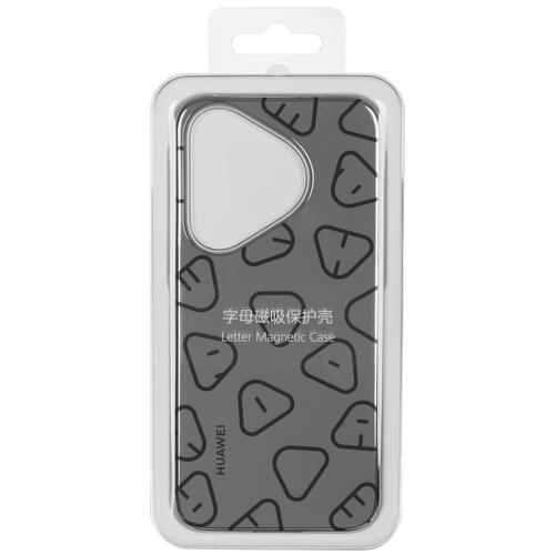 Купить Накладка  HUAWEI Letter Magnetic Case для HUAWEI Pura 70 серебристый/черный  5458552. Характеристики, отзывы и цены в Донецке