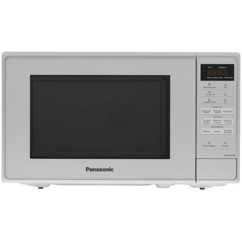 Купить Микроволновая печь Panasonic NN-ST27HMZPE серебристый  1302566. Характеристики, отзывы и цены в Донецке