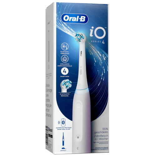 Купить Электрическая зубная щетка Braun Oral-B iO Series 4 белый, розовый  5415665. Характеристики, отзывы и цены в Донецке