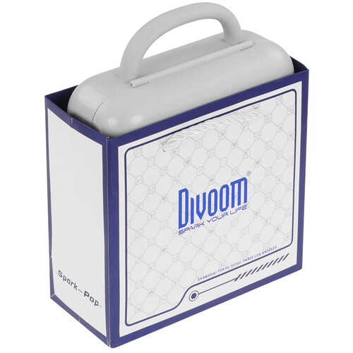 Купить Портативная колонка Divoom Spark Pop, синий  9185605. Характеристики, отзывы и цены в Донецке
