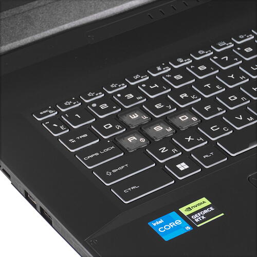 Купить 17.3" Ноутбук MSI Katana 17 B13VFK-470XRU черный  5404338. Характеристики, отзывы и цены в Донецке