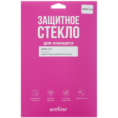Купить Защитное стекло Aceline для DEXP C18 Kid's  5433534. Характеристики, отзывы и цены в Донецке