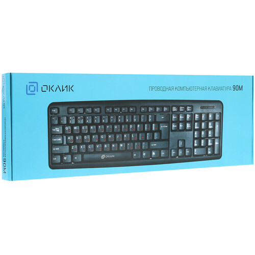 Купить Клавиатура  проводная Oklick 90M  1257712. Характеристики, отзывы и цены в Донецке