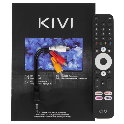 Купить 32" (80 см) Телевизор KIVI K32HD60B черный  5610149. Характеристики, отзывы и цены в Донецке