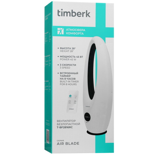 Купить Вентилятор Timberk T-BF2816RC  белый  9223678. Характеристики, отзывы и цены в Донецке