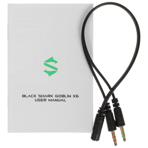 Купить Проводные наушники Black Shark Goblin X6 черный 2022  5402313. Характеристики, отзывы и цены в Донецке
