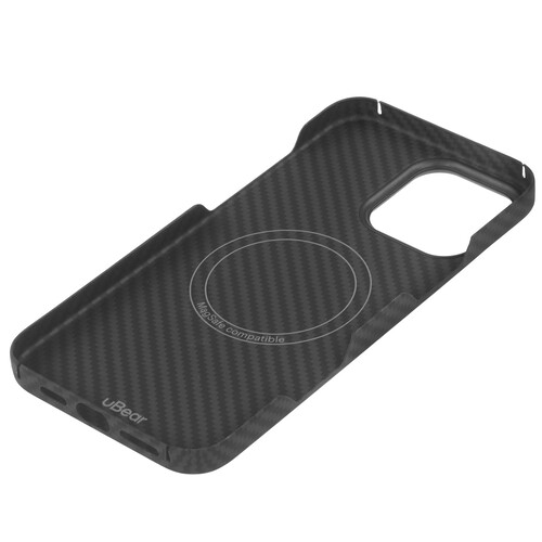 Купить Накладка  uBear Supreme Case для Apple iPhone 16 Pro Max черный/серый  5474409. Характеристики, отзывы и цены в Донецке