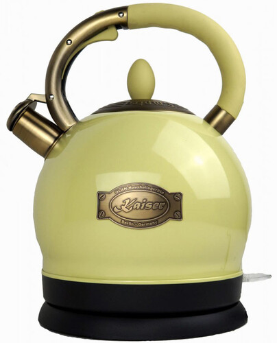 Купить Электрочайник Kaiser WK2000ELFEM бежевый  1192319. Характеристики, отзывы и цены в Донецке