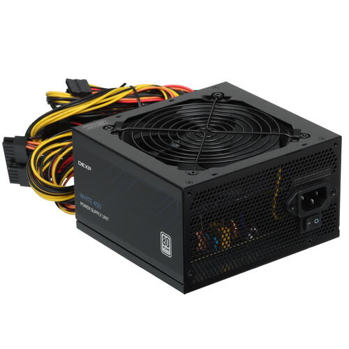Купить Блок питания DEXP ATX 450  черный  5440929. Характеристики, отзывы и цены в Донецке