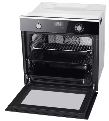 Купить Электрический духовой шкаф HAIER HOX-P11CGBG серый  9296796. Характеристики, отзывы и цены в Донецке