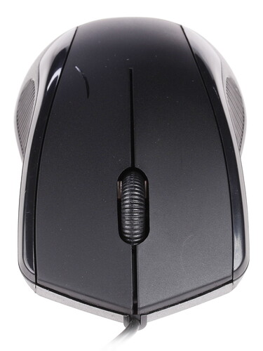 Купить Мышь проводная CBR CM-100  черный  0170415. Характеристики, отзывы и цены в Донецке