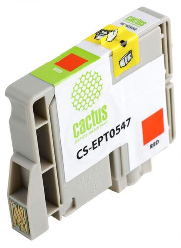 Купить Картридж Cactus CS-EPT0547 красный  7930555. Характеристики, отзывы и цены в Донецке