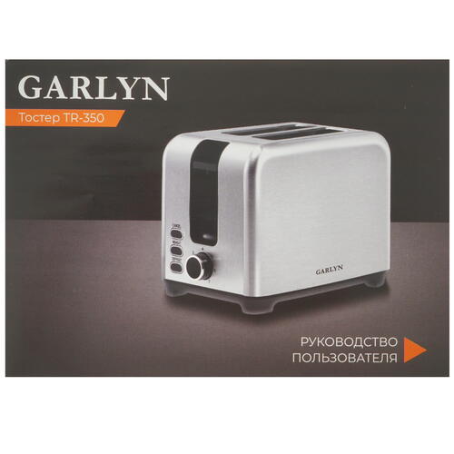 Купить Тостер Garlyn TR-350 серебристый  5346952. Характеристики, отзывы и цены в Донецке