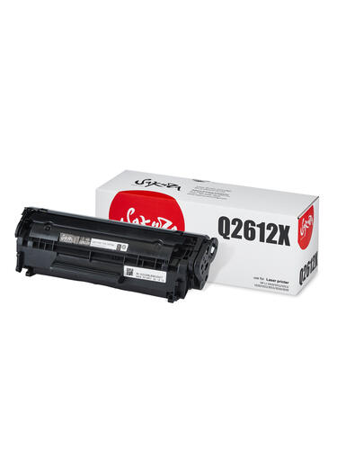 Купить Картридж лазерный SAKURA Q2612X черный, с чипом  7981821. Характеристики, отзывы и цены в Донецке