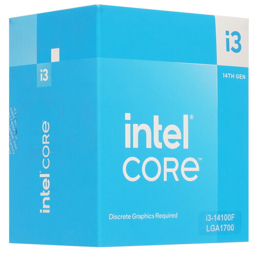 Купить Процессор Intel Core i3-14100F BOX  5448247. Характеристики, отзывы и цены в Донецке