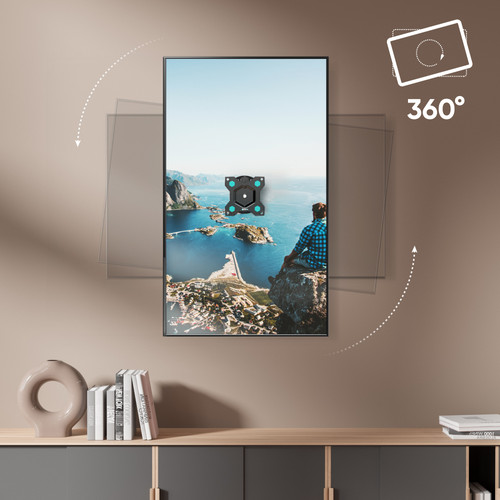 Купить Кронштейн для ТВ ONKRON R3 черный  4830310. Характеристики, отзывы и цены в Донецке