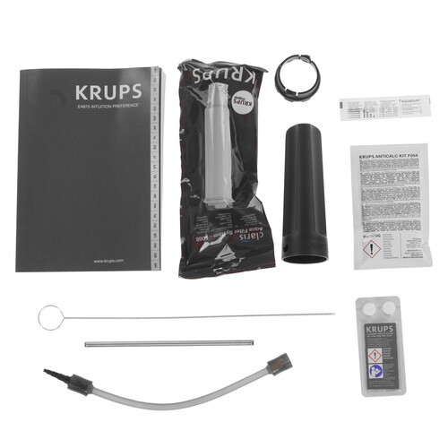 Купить Кофемашина автоматическая Krups Intuition Preference EA875E10 серебристый  9171802. Характеристики, отзывы и цены в Донецке