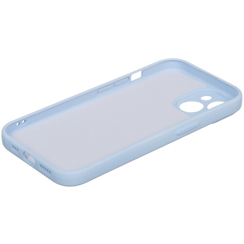 Купить Накладка  BoraSCO Microfiber Case для Apple iPhone 15 голубой  5498898. Характеристики, отзывы и цены в Донецке
