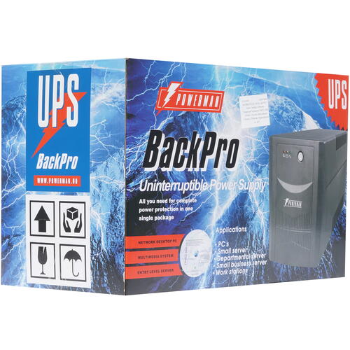 Купить ИБП Powerman Back Pro 1500  7982015. Характеристики, отзывы и цены в Донецке