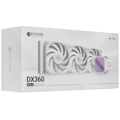 Купить Система охлаждения ID-COOLING DX360 MAX  белая  5619501. Характеристики, отзывы и цены в Донецке