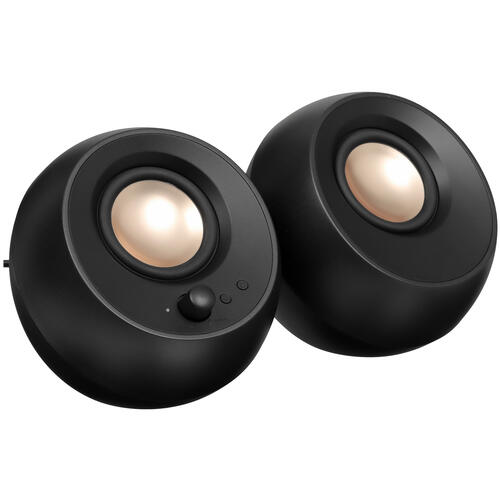 Купить Колонки Creative PEBBLE X черный  5454202. Характеристики, отзывы и цены в Донецке