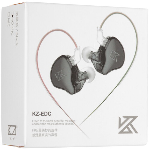 Купить Проводные наушники KZ EDC черный 2021  5605069. Характеристики, отзывы и цены в Донецке